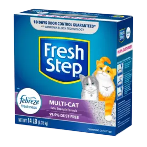 Arena fresh step multi Cat con Febreze